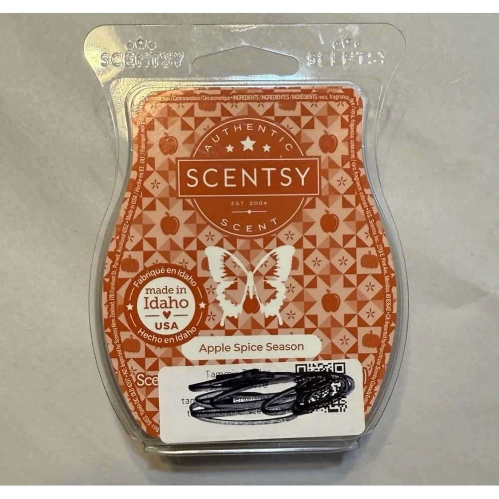 Lot Of 6 Fall Scentsy Bars Autumn Cozy‎ Harvest Cider Spooky Cinnamon Roll Apple